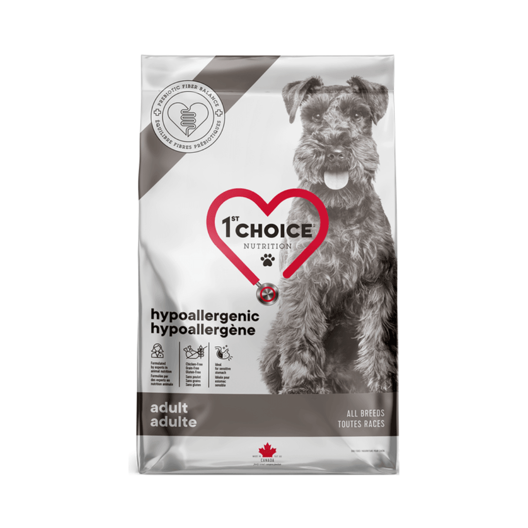 1st Choice Dry Dog Food - Adult All Breed Hypoallergenic Duck Grain Free - Toronto Pets