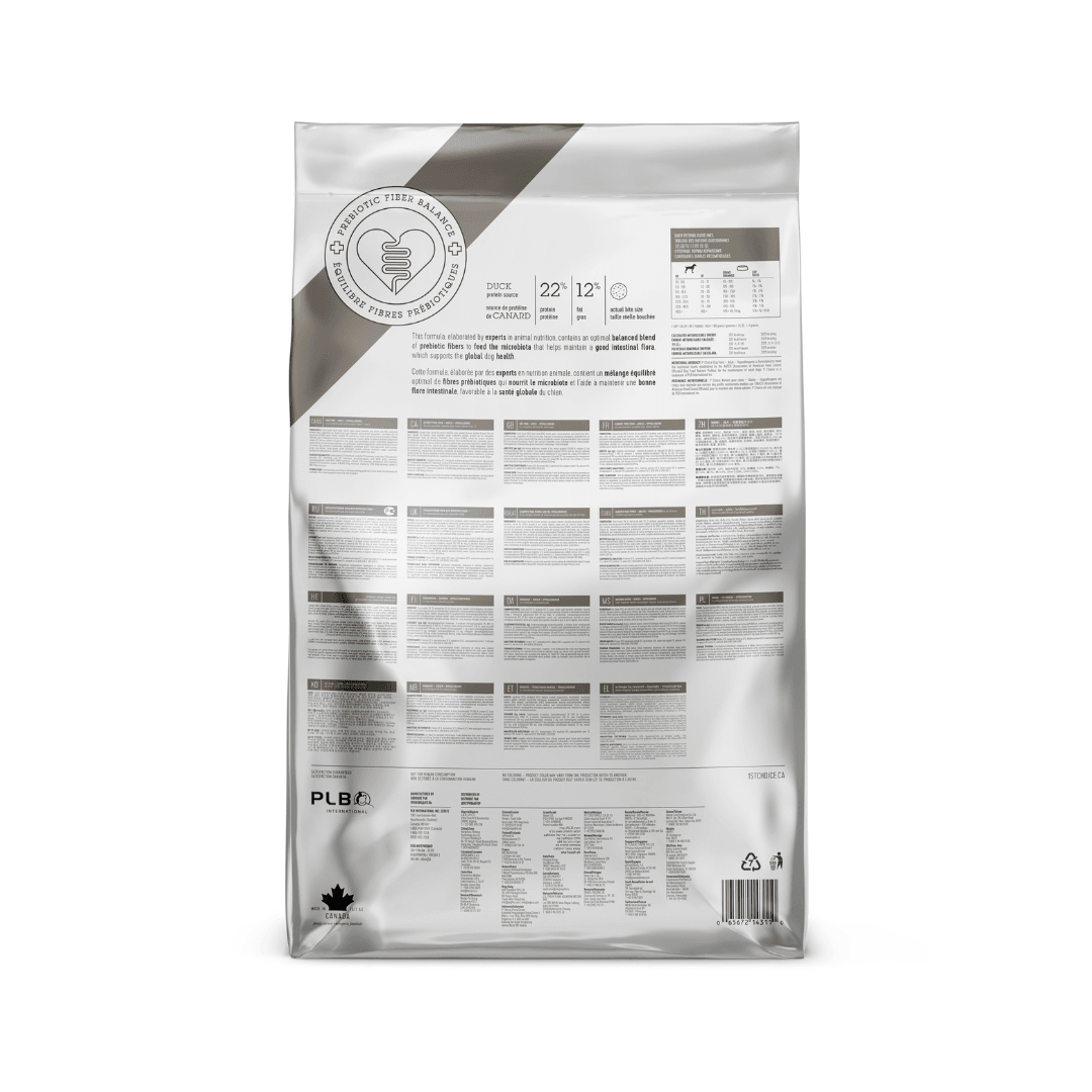 1st Choice Dry Dog Food - Adult All Breed Hypoallergenic Duck Grain Free - Toronto Pets