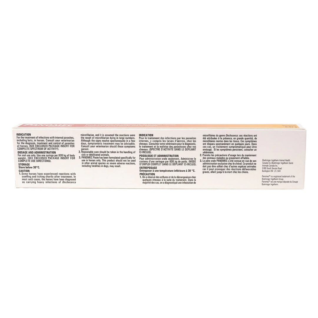 Equine Panomec Ivermectin Dewormer