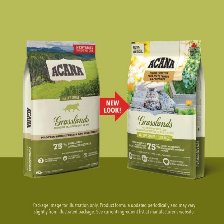 Acana Dry Cat Food - Grasslands All Life Stages