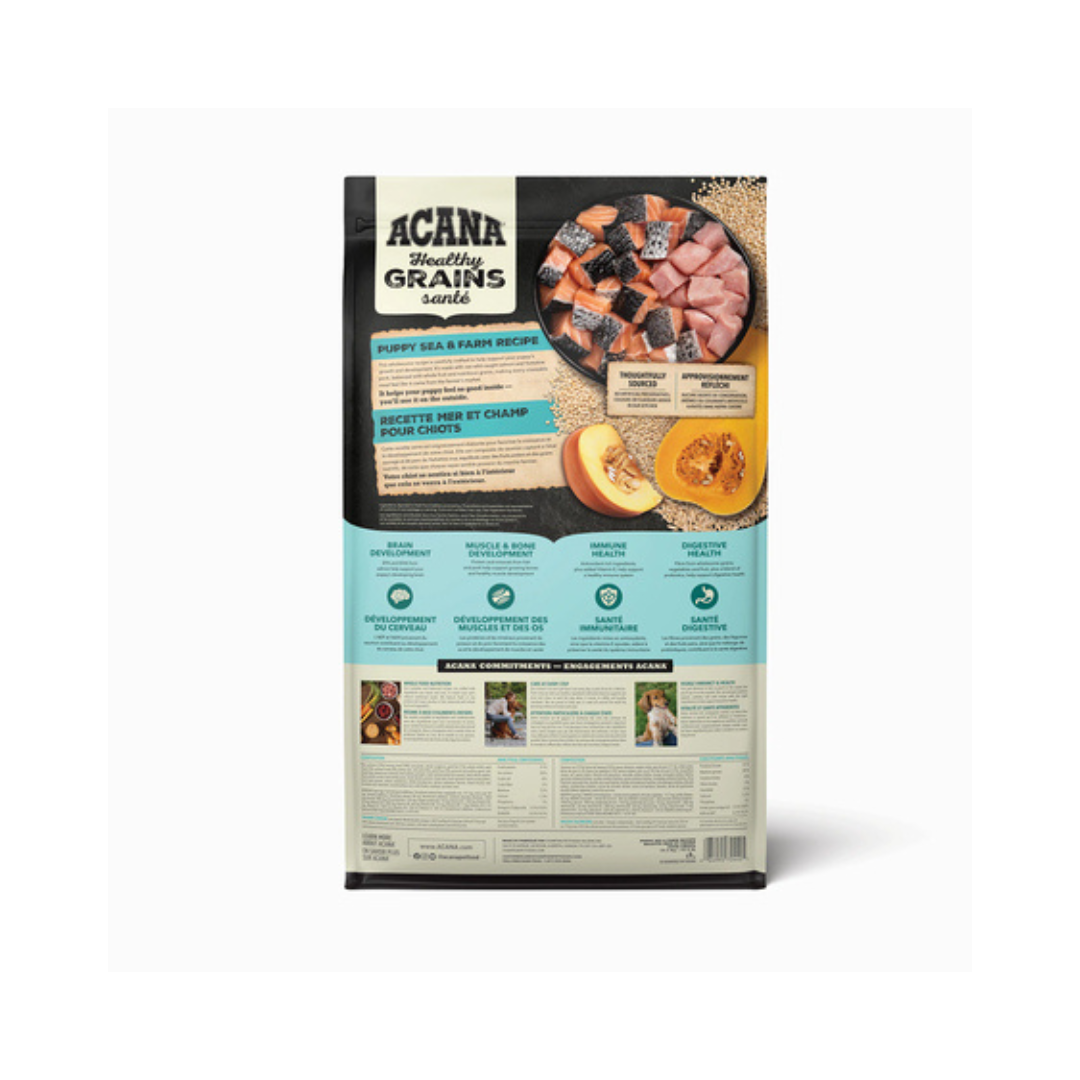 Acana Dry Dog Food - Healthy Grains, Sea to Farm Puppy Recipe