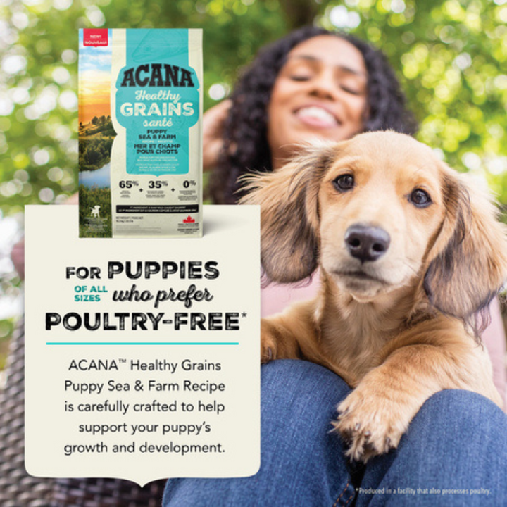 Acana Dry Dog Food - Healthy Grains, Sea to Farm Puppy Recipe