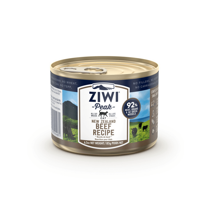 ZIWI Peak Wet Cat Food - New Zealand Beef Recipe Canned