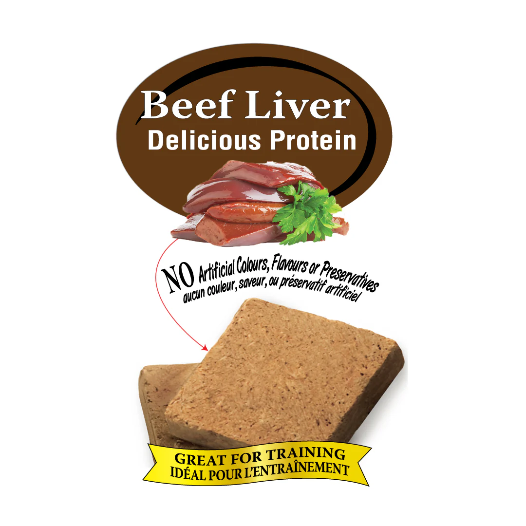Benny Bully's Freeze Dried Dog Treats - Beef Liver Chops