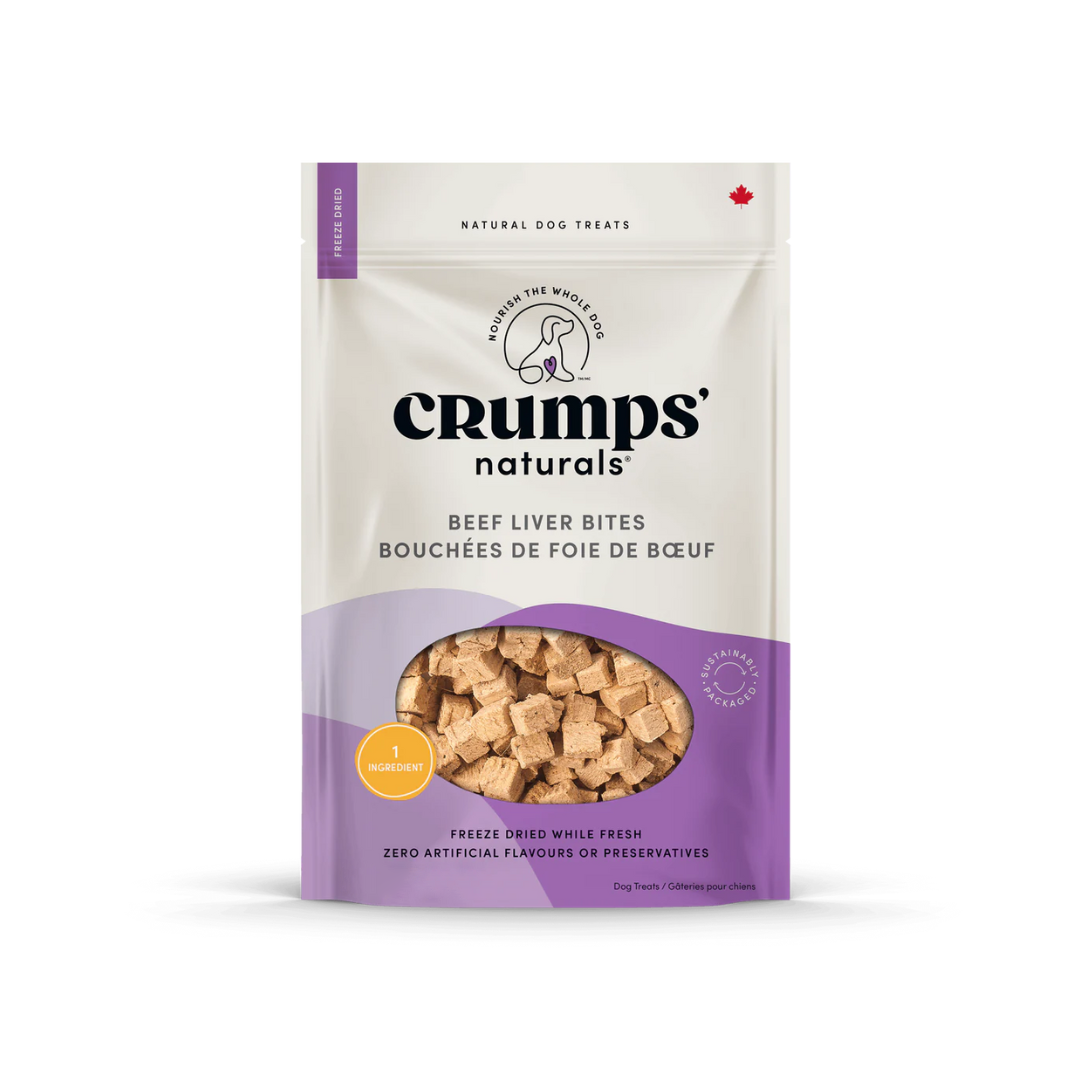 Crumps' Naturals Dog Treats - Beef Liver Bites