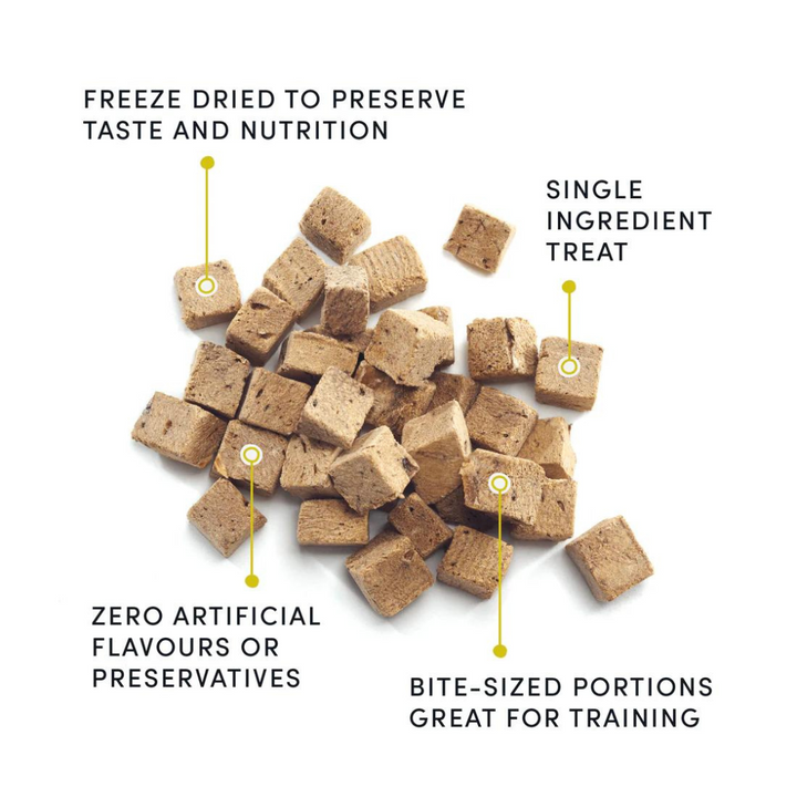 Crumps' Naturals Dog Treats - Freeze-Dried Beef Liver Mini Trainers