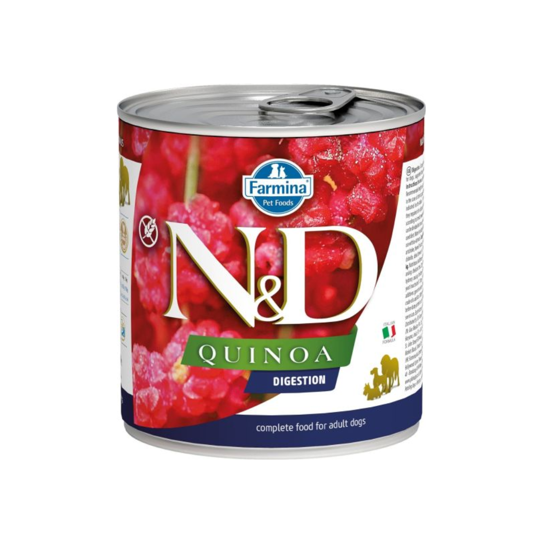 Farmina N&D Wet Cat Food - Quinoa and Lamb Digestion Recipe Canned