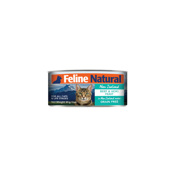 Feline Natural Wet Cat Food - Beef & Hoki Feast