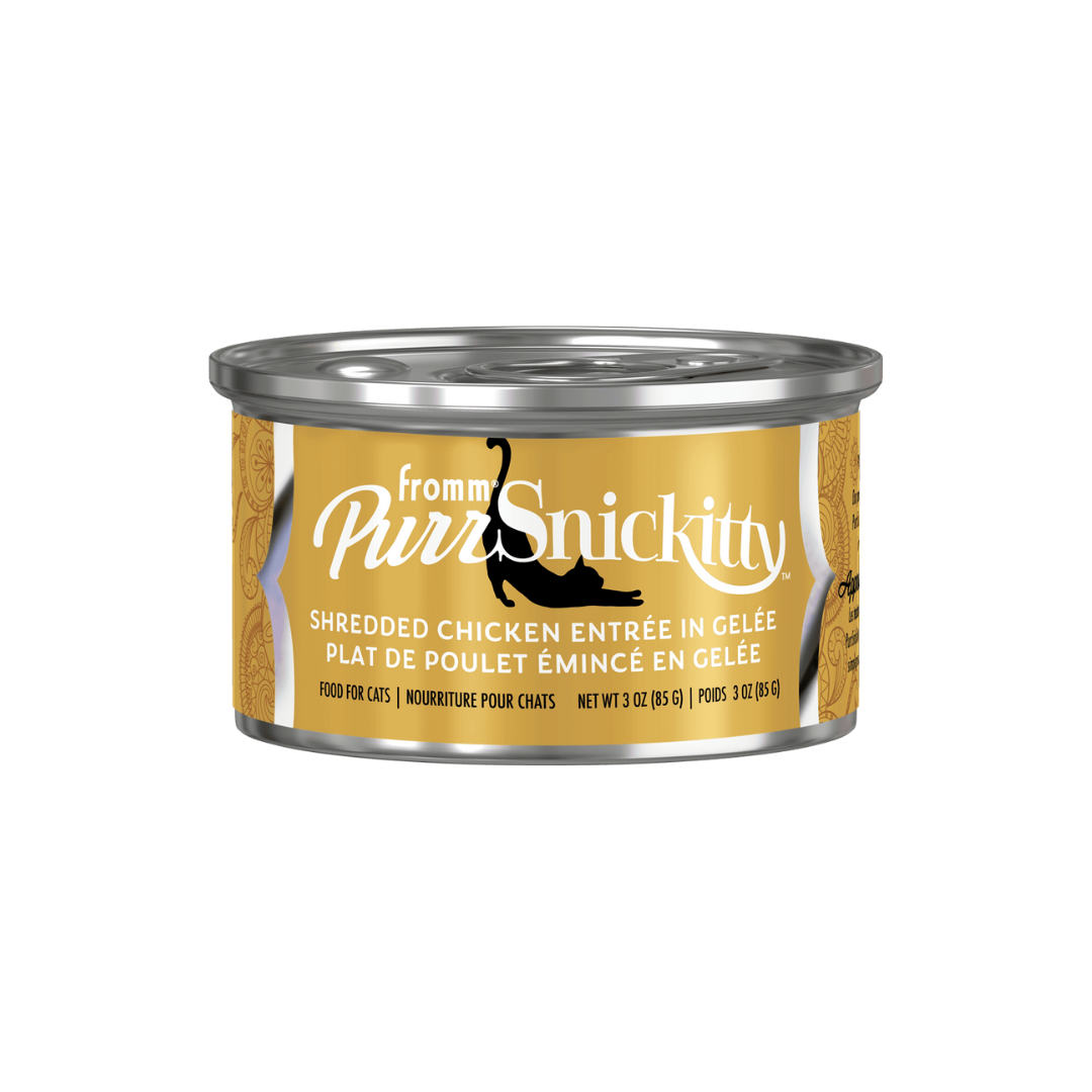Fromm Wet Cat Food - PurrSnickitty Shredded Chicken Entrée in Gelée Canned