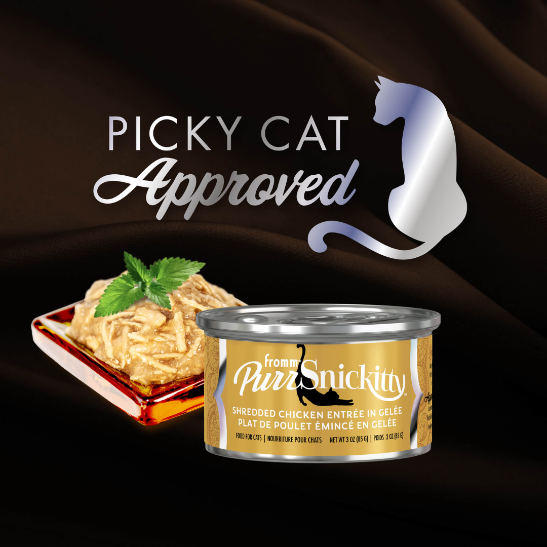 Fromm Wet Cat Food - PurrSnickitty Shredded Chicken Entrée in Gelée Canned