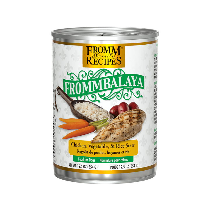 Fromm Wet Dog Food -  Frommbalaya Chicken, Vegetable, & Rice Stew Canned