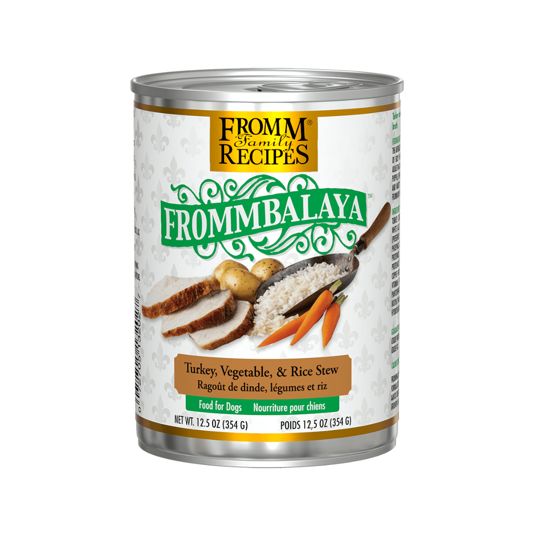Fromm Wet Dog Food -  Frommbalaya Turkey, Vegetable, & Rice Stew Canned