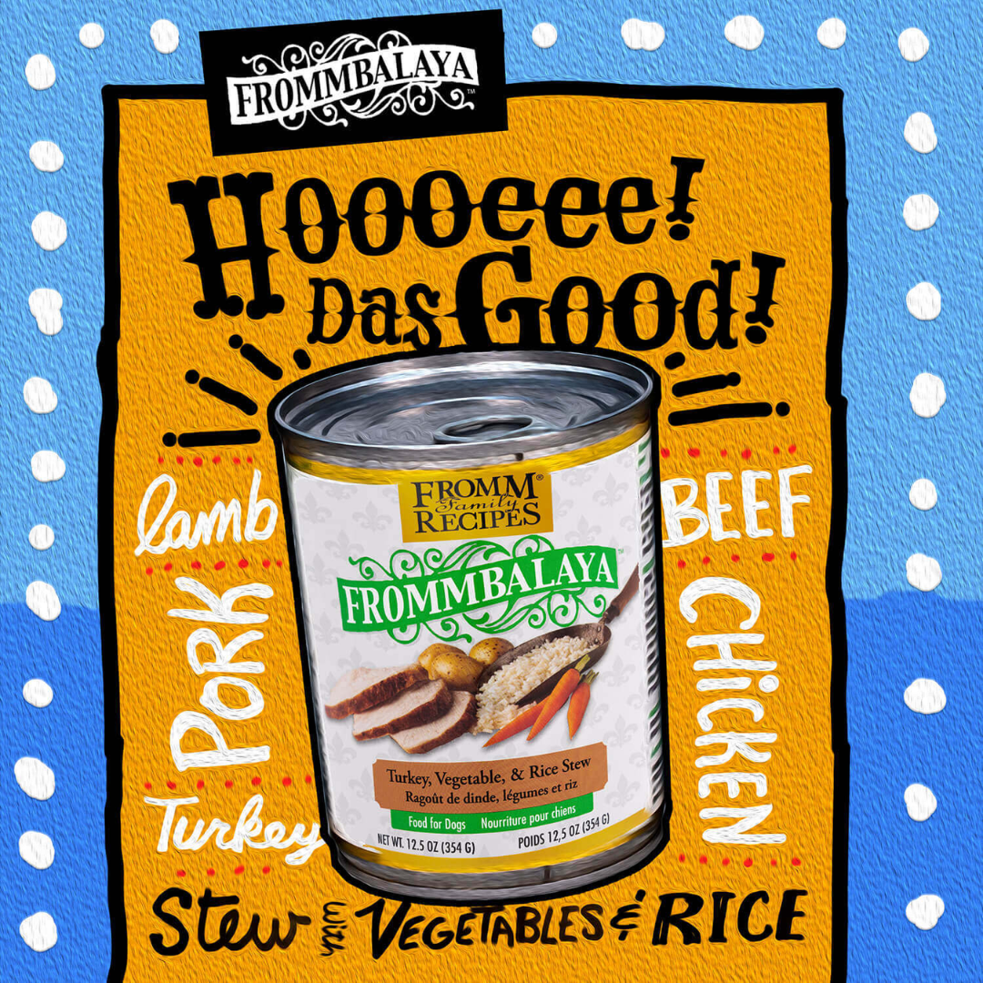 Fromm Wet Dog Food -  Frommbalaya Turkey, Vegetable, & Rice Stew Canned