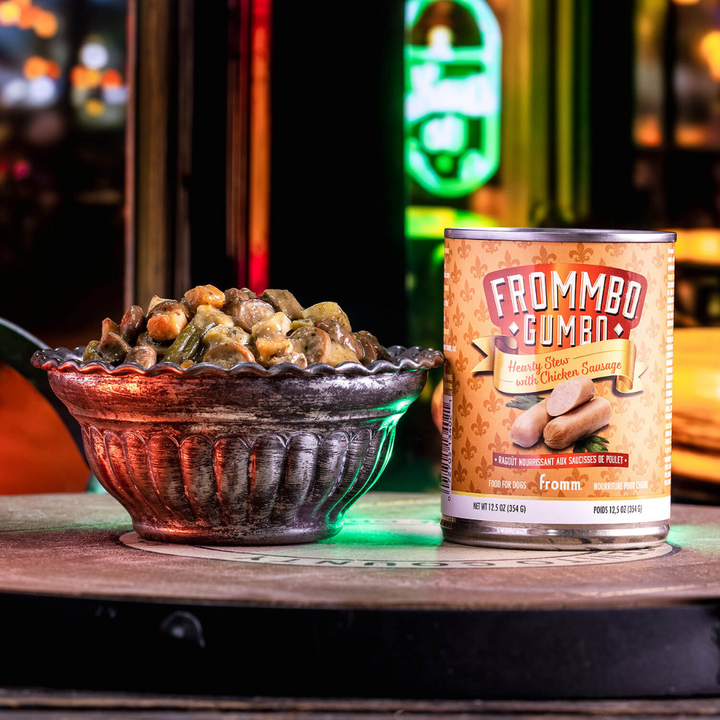 Fromm Wet Dog Food - Frommbo Gumbo Hearty Stew with Chicken Sausage Canned