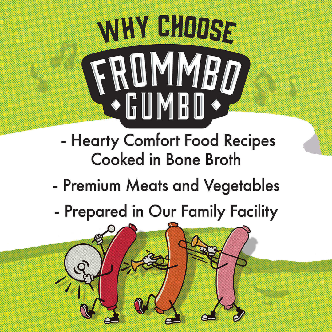 Fromm Wet Dog Food - Frommbo Gumbo Hearty Stew with Chicken Sausage Canned