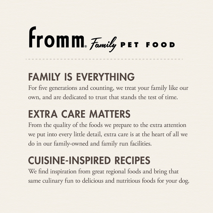 Fromm Wet Dog Food - Frommbo Gumbo Hearty Stew with Chicken Sausage Canned