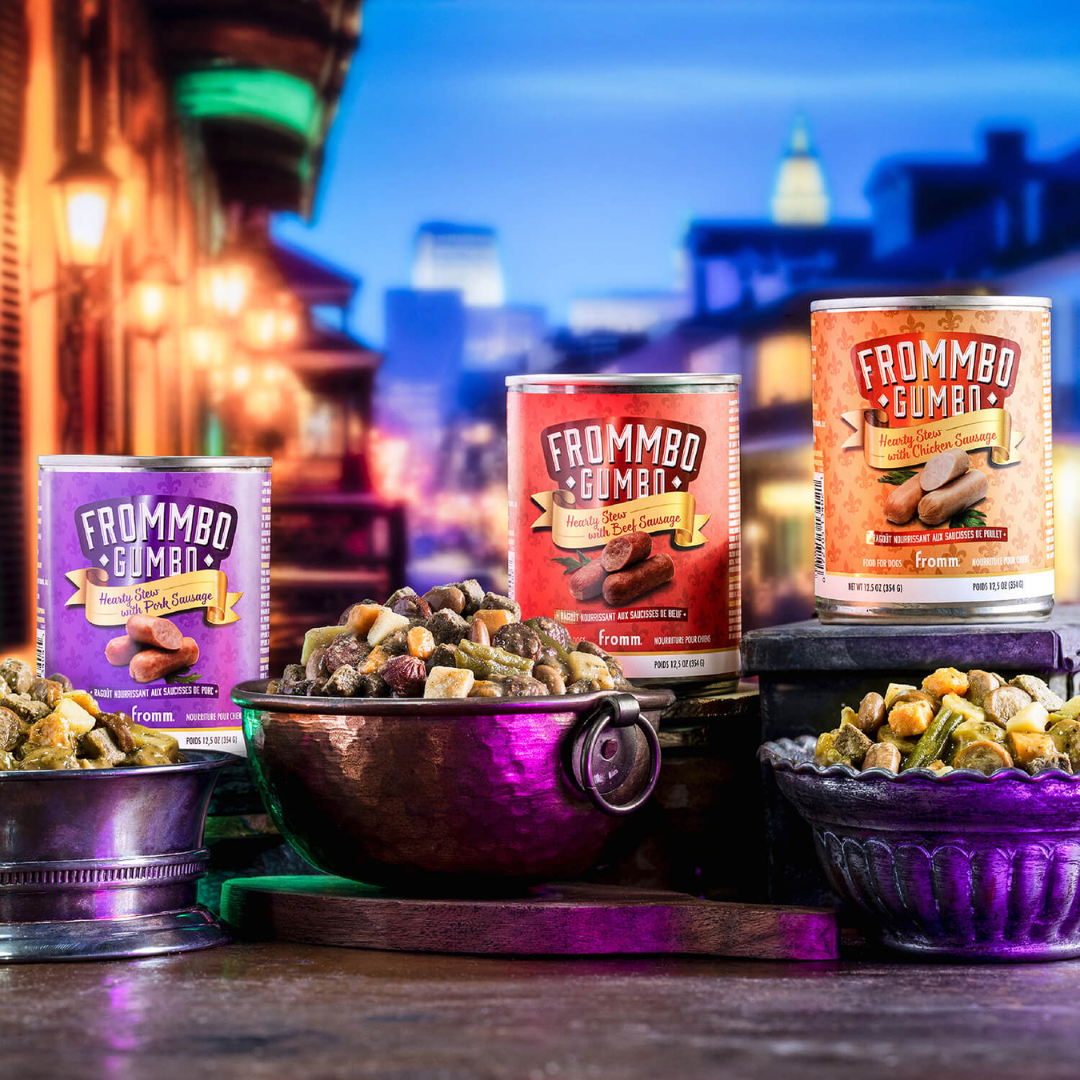 Fromm Wet Dog Food - Frommbo Gumbo Hearty Stew with Chicken Sausage Canned