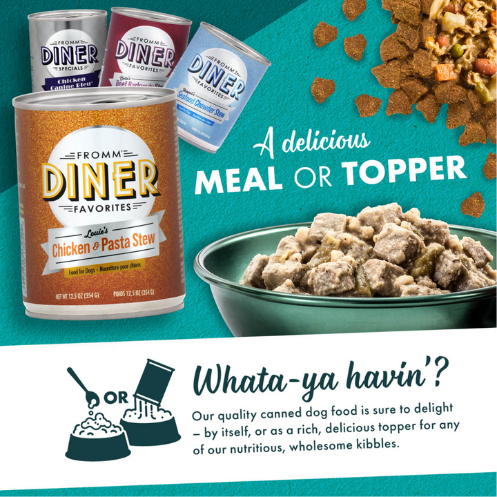 Fromm Wet Dog Food - Louie's Chicken & Pasta Stew Canned