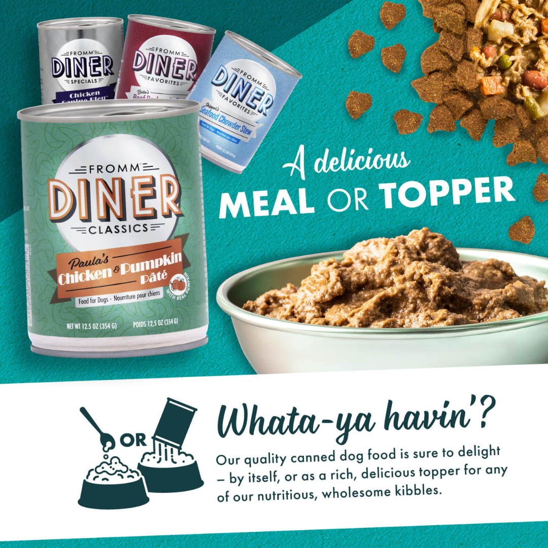 Fromm Wet Dog Food - Paula's Chicken & Pumpkin Pate Canned