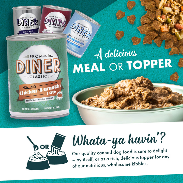 Fromm Wet Dog Food - Paula's Chicken & Pumpkin Pate Canned