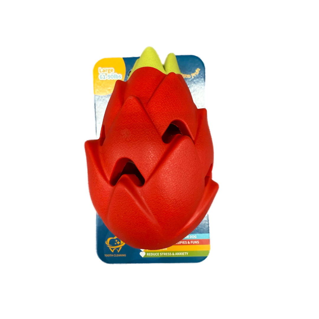 Good Fun Dog Toys - Dragon Fruit Chew Toy