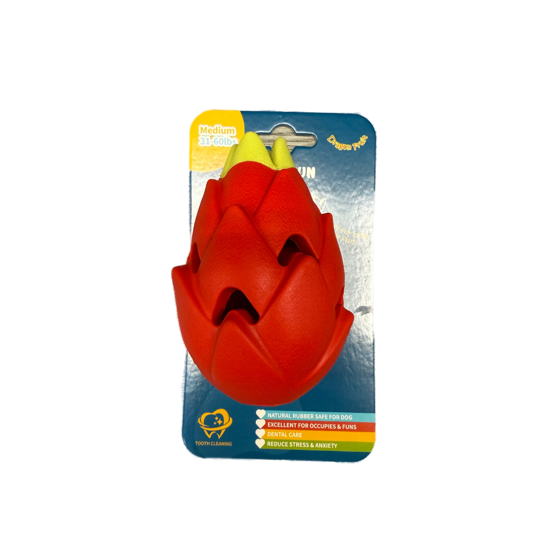 Good Fun Dog Toys - Dragon Fruit Chew Toy