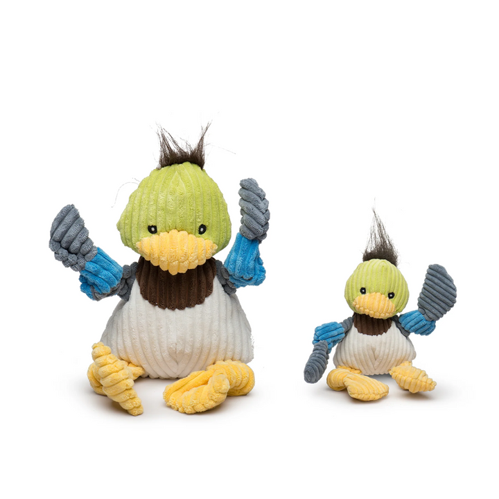 Huggle Hounds Dog Toys - Knotties Dilly Duck