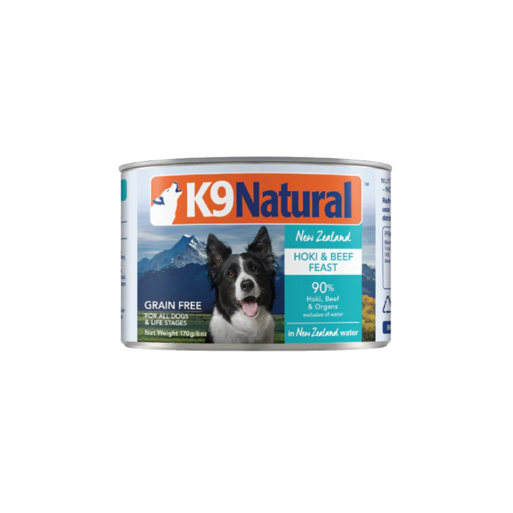 K9 Natural Wet Dog Food - Hoki & Beef Feast Canned Dog Food Canned