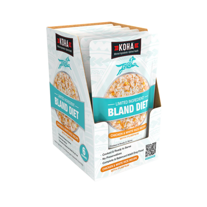 KOHA Wet Dog Food - Limited Ingredient Wet Bland Diet Chicken & White Rice Recipe
