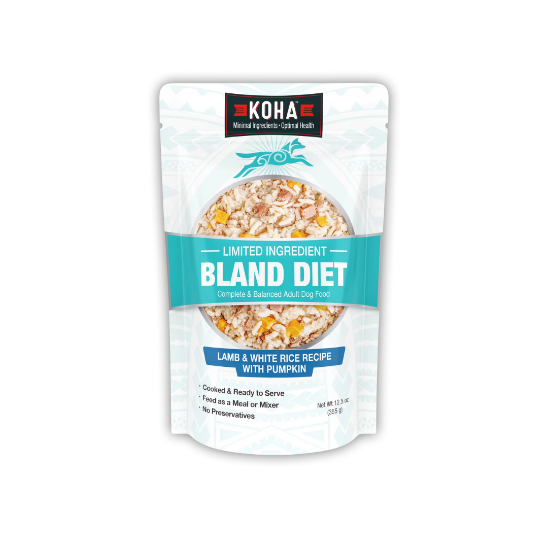 KOHA Wet Dog Food - Limited Ingredient Wet Bland Diet Lamb & White Rice Recipe