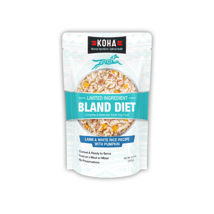 KOHA Wet Dog Food - Limited Ingredient Wet Bland Diet Lamb & White Rice Recipe