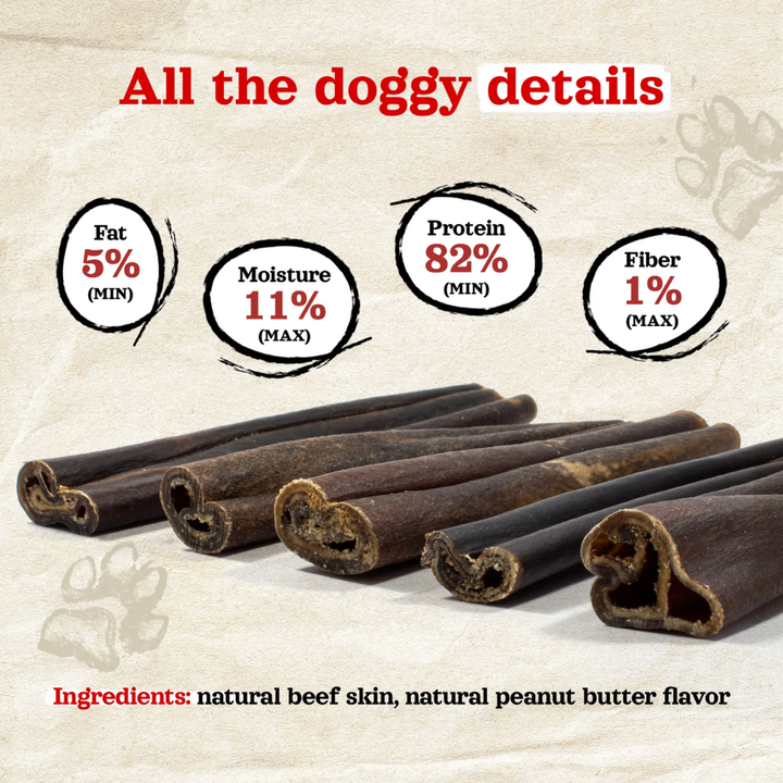 Natural Farm Dog Treats - Peanut Butter Collagen Stick