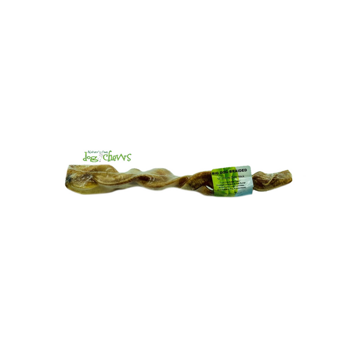 Nature's Own Dog Treats - Odourfree Triple Braided Bully Stick
