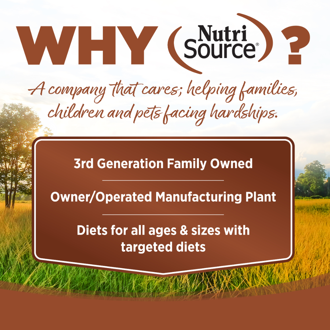 NutriSource Dog Dry Food - Pure Vita Kangaroo & Green Lentils Grain-Free Entree