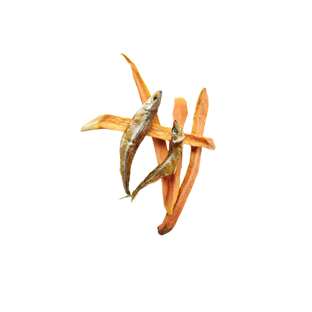 NuWoof Dehydrated Dog and Cat Treats - Fish & Chips