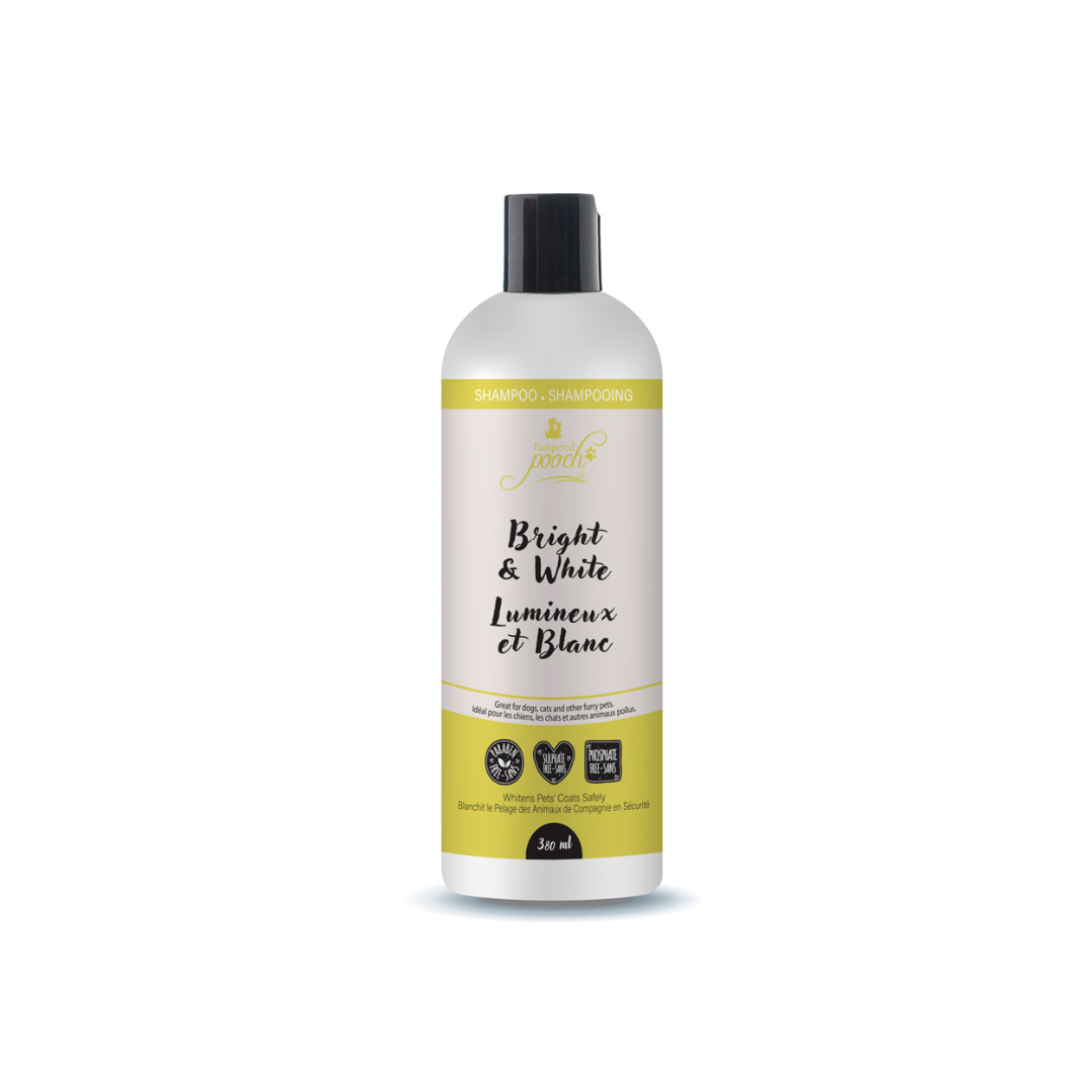 Pampered Pooch Pet Shampoo - Bright & White Shampoo