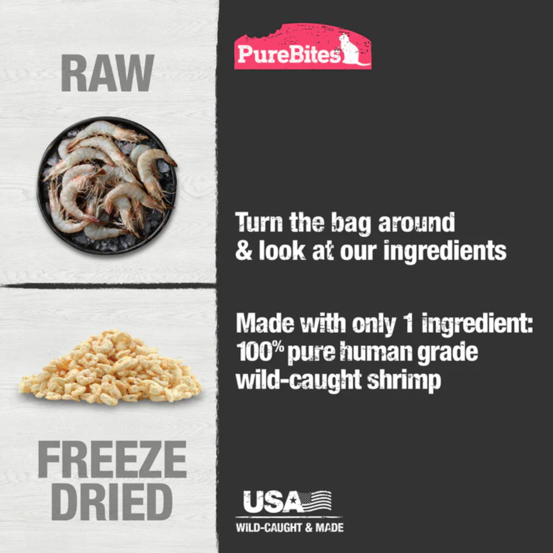 PureBites Freeze-Dried Cat Treats - Shrimp