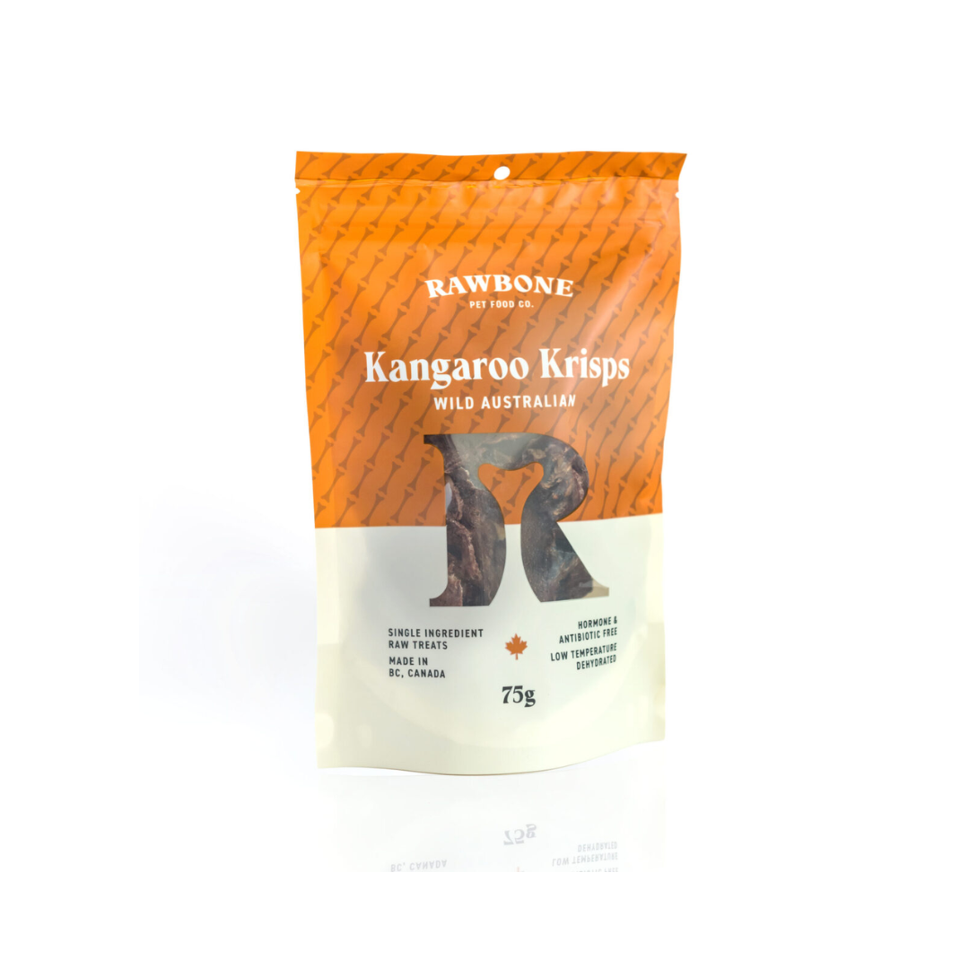 Rawbone Dog & Cat Treats - Kangaroo Krisps