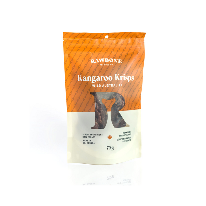 Rawbone Dog & Cat Treats - Kangaroo Krisps