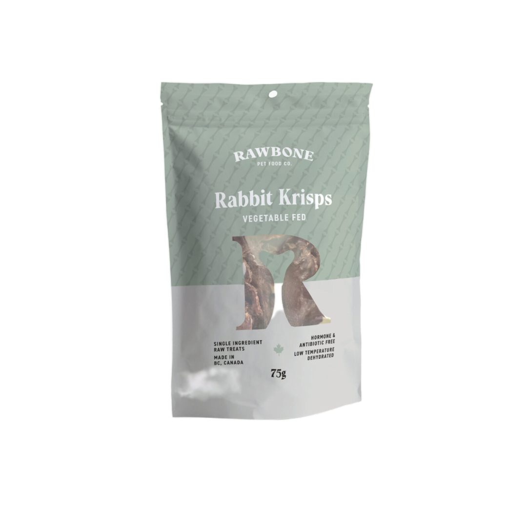 Rawbone Dog Treats - Rabbit Krisps
