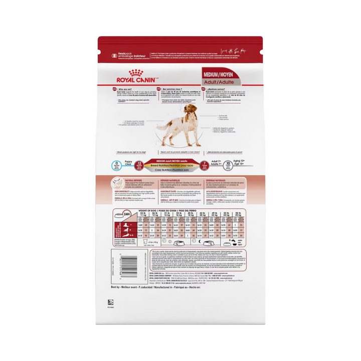 Royal Canin Dry Dog Food - Medium Adult