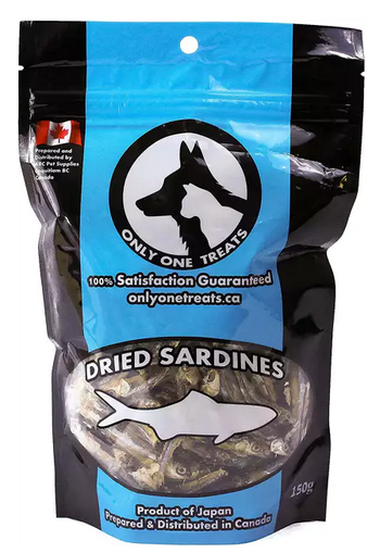 Only One Treats - Dried Sardines 150g