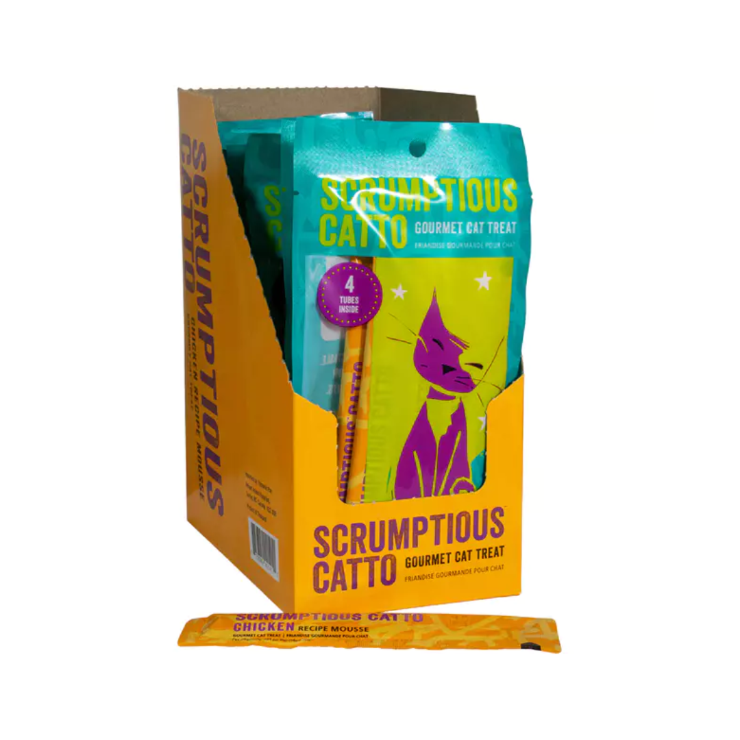 Scrumptious Catto Cat Treats - Chicken Recipe Mousse