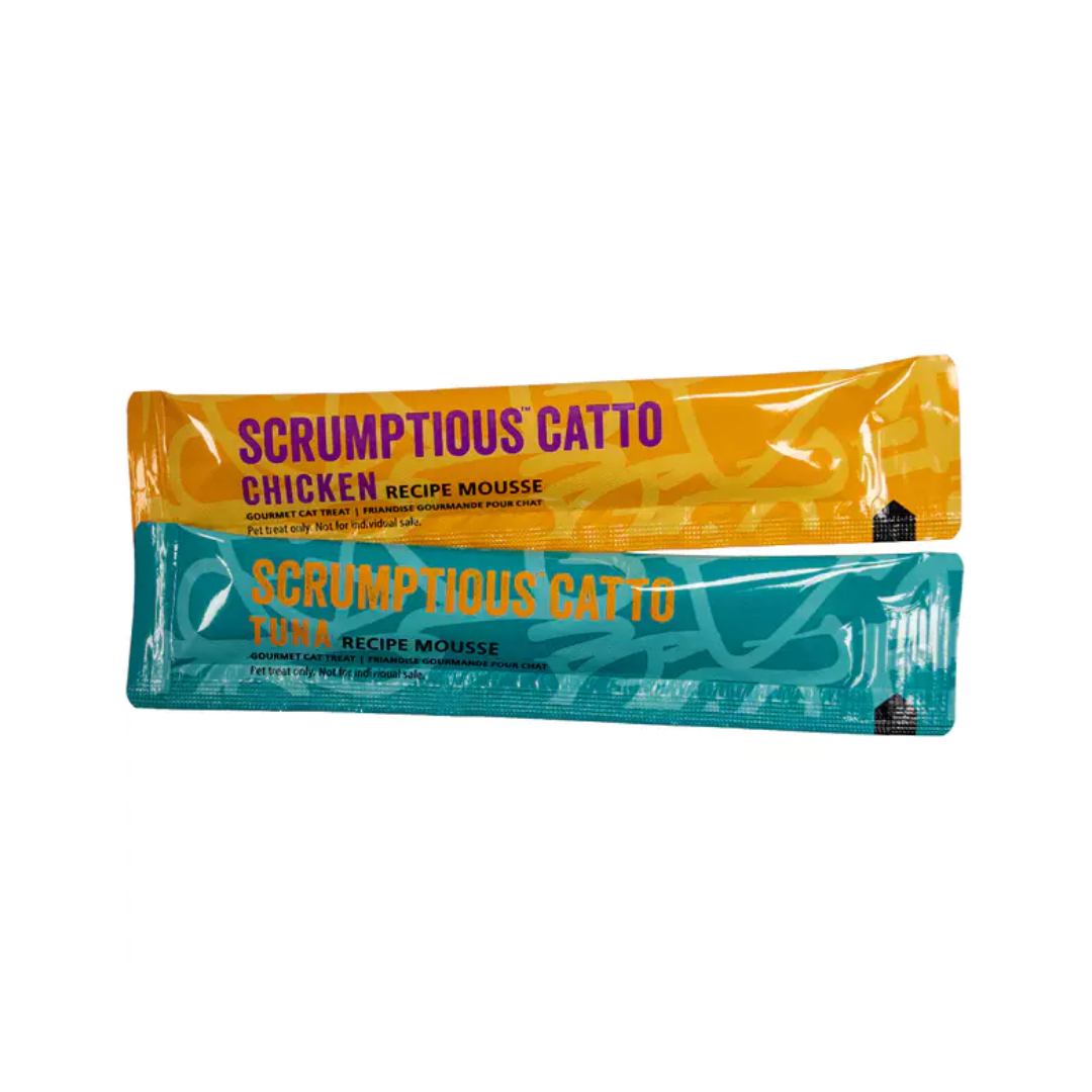 Scrumptious Catto Cat Treats - Chicken & Tuna Mousse Combo