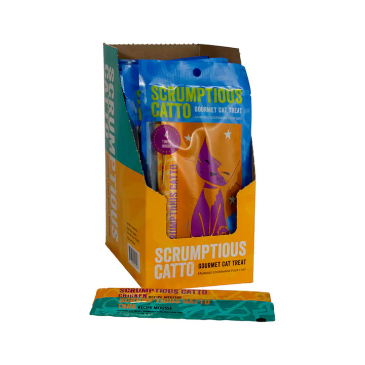 Scrumptious Catto Cat Treats - Chicken & Tuna Mousse Combo