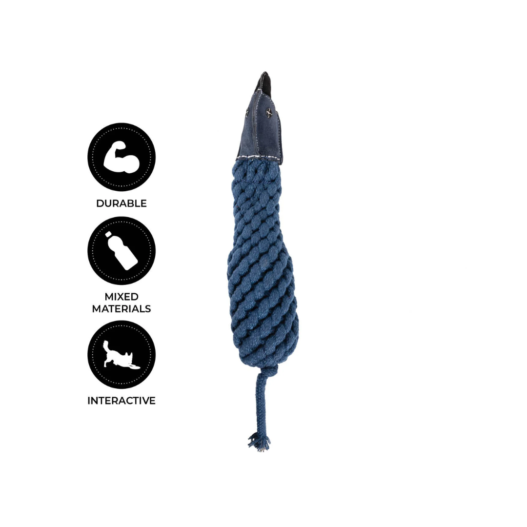 Shedrow K9 Dog Toys - Blue Jay Rope & Water Bottle