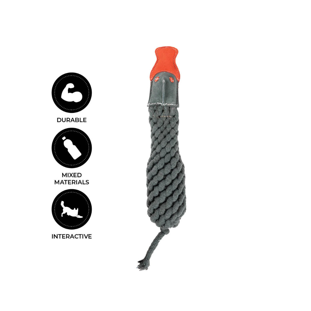 Shedrow K9 Dog Toys - Duck Rope & Water Bottle