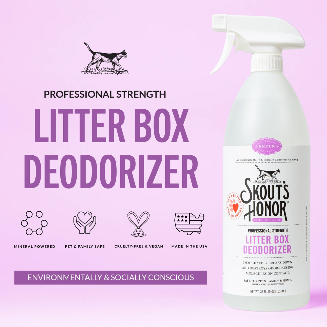 Skout's Honor Cat Deodorizers - Litter Box Deodorizer