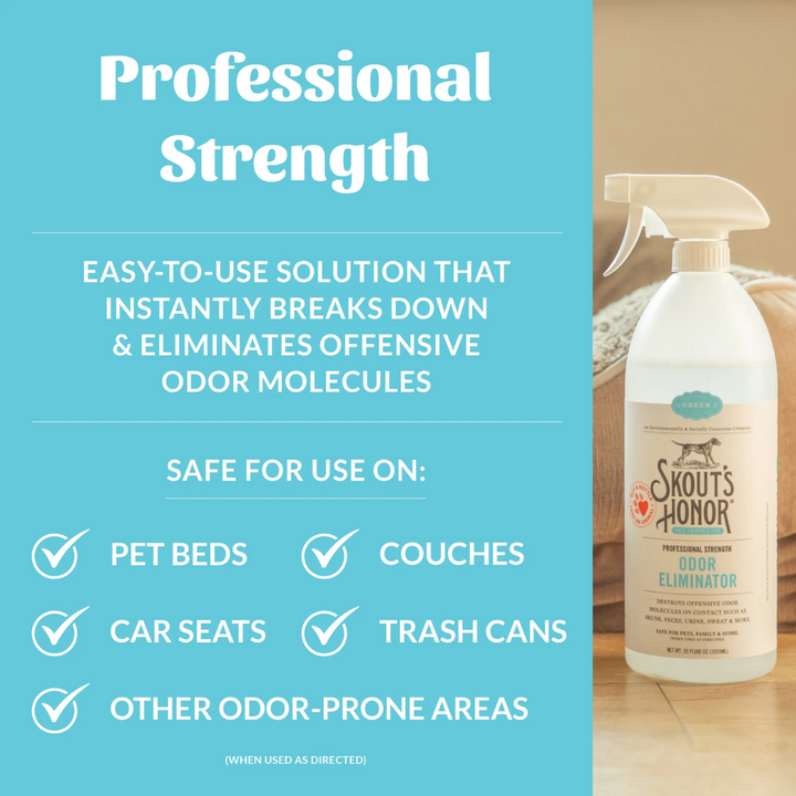 Skout's Honor Dog Deodorizers - Professional Strength Odor Eliminator