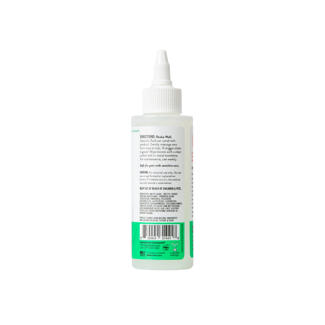 Skout's Honor Dog Ear Health - Probiotic Ear Cleaner